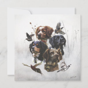 The Brittany Spaniels , Bird Hunting Season