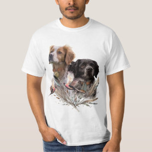 The Brittany Spaniels, French Brittany, Bird dog, T-Shirt