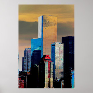 The Broad Financial Centre Manhattan New York Poster