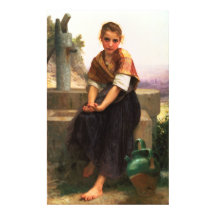The Broken Pitcher by William-Adolphe Bouguereau