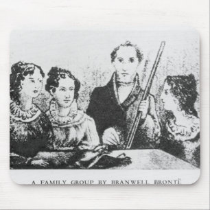 The Bronte Family Mouse Pad