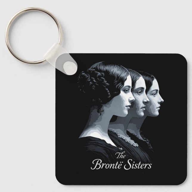 The Brontë Sisters Keychain (Front)