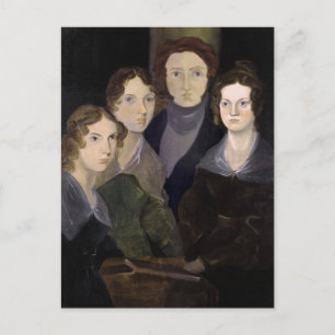 The Brontës ~ Restored Pillar Portrait Postcard