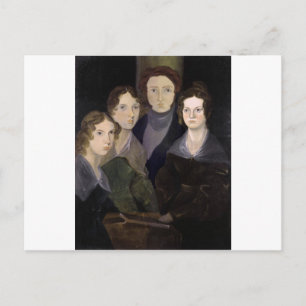 The Brontës ~ Restored Pillar Portrait Postcard