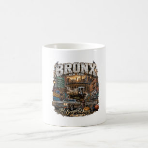 The Bronx New York Boogie Down Urban Collage Coffee Mug