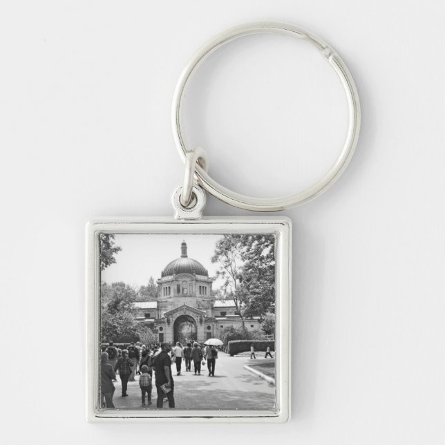 The Bronx Zoo Entrance Keychain (Front)