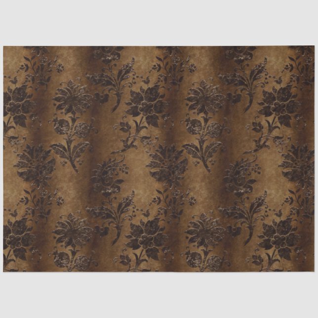 The Bronze Velvet  Series Design 8 Tissue Paper (Front)