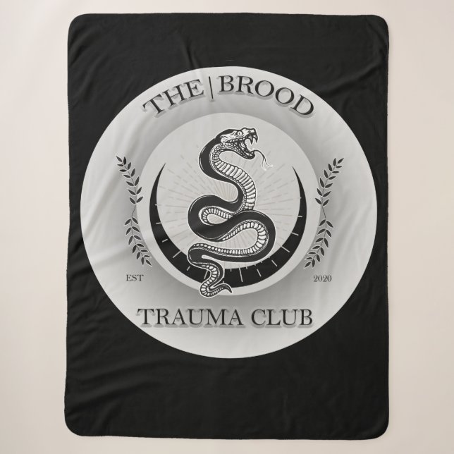 The Brood Brand Sherpa Blanket (Front)