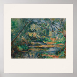 The Brook - Impressionist Square Poster