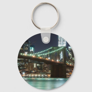 The Brooklyn Bridge - Colour Keychain