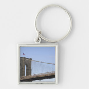 The Brooklyn Bridge in New York City, New 2 Keychain