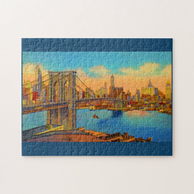 the Brooklyn Bridge Jigsaw Puzzle (Horizontal)