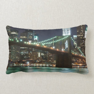 The Brooklyn Bridge - NYC Lumbar Pillow