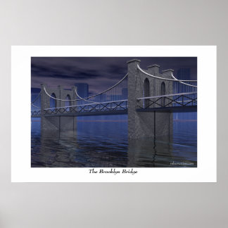 The Brooklyn Bridge Poster