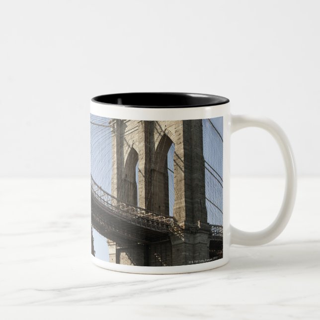 The Brooklyn Bridge Two-Tone Coffee Mug (Right)