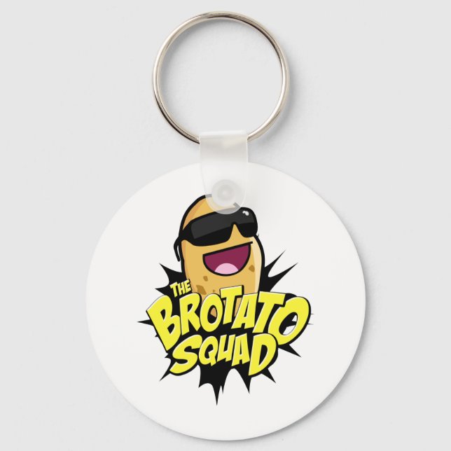 The Brotato Squad Symbol! Keychain (Front)