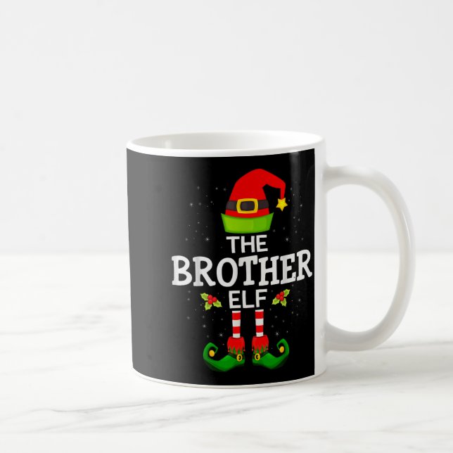 The Brother Elf Christmas Family Matching Pajama  Coffee Mug (Right)