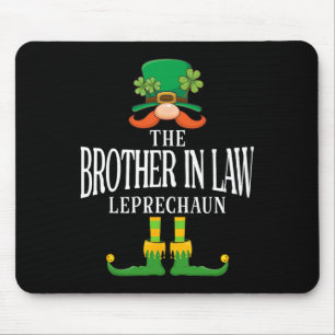 The Brother In Law Leprechaun St Patricks Day Matc Mouse Pad