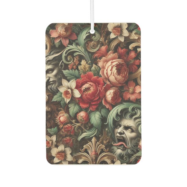 The Brothers Green – Gothic Floral  Air Freshener (Front)