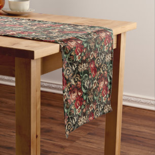 The Brothers Green – Gothic Floral  Short Table Runner