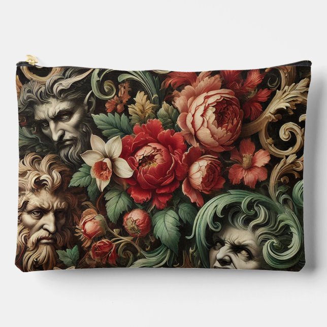 The Brothers Green – Gothic Victorian Portrait Accessory Pouch (Front)