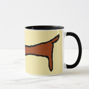 The Brown  Dachshund Mug