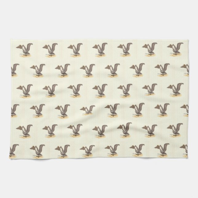 The Brown Pelican (Pelecanus occidentalis) NY Bird Kitchen Towel (Horizontal)