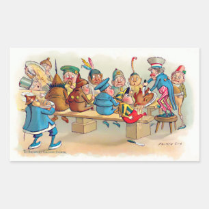 The Brownie's Christmas Dinner Sticker