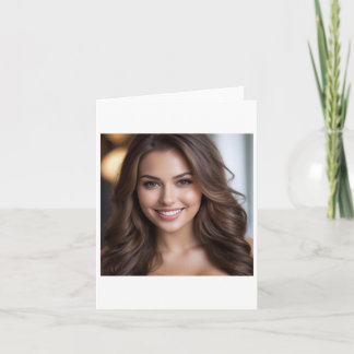The Brunettes Come In Waves Sticker  Card
