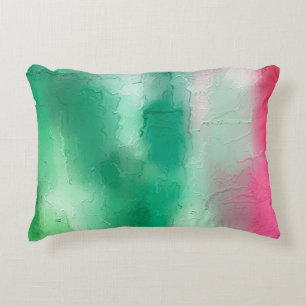The brush stroke graphic abstract background. Art  Accent Pillow