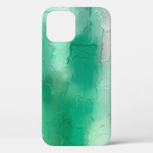 The brush stroke graphic abstract background. Art iPhone 12 Case