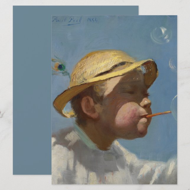 The Bubble Boy (by Paul Peel) Card (Front/Back)