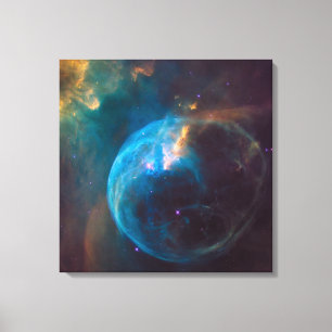 The Bubble Nebula, Ngc 7635. Canvas Print