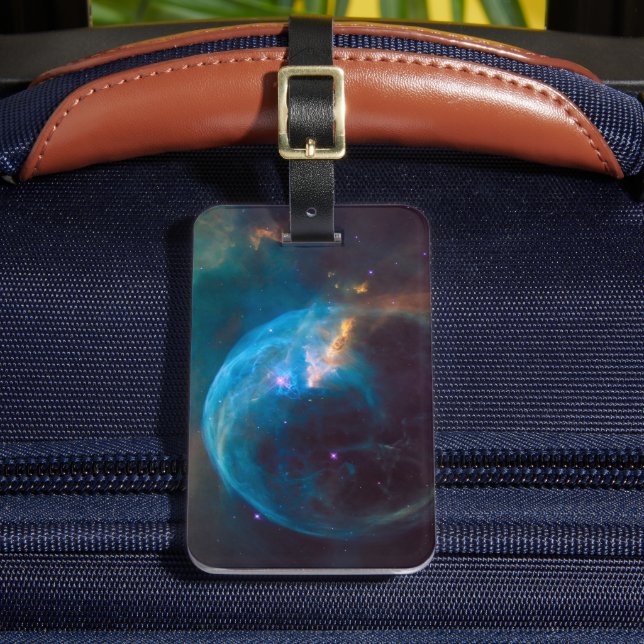 The Bubble Nebula, Ngc 7635. Luggage Tag (Front Insitu 2)