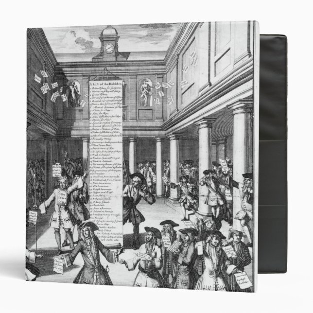 The Bubblers Bubbl'd, 1720 Binder (Front/Inside)