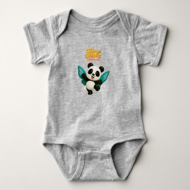 The Bubblimals™ Fairy Panda  Baby Bodysuit (Front)