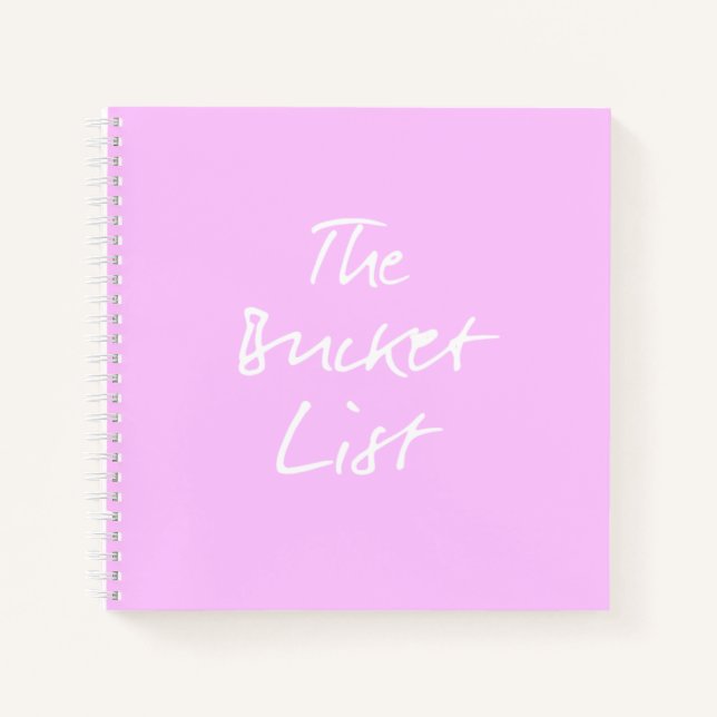 The Bucket List Book Journal (Front)