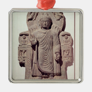 The Buddha of the Great Miracle Metal Ornament