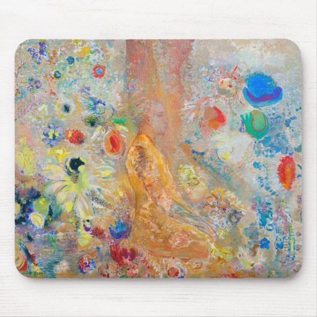 The Buddha, Redon Mouse Pad (Front)