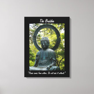 The Buddha-with Quote Canvas Print