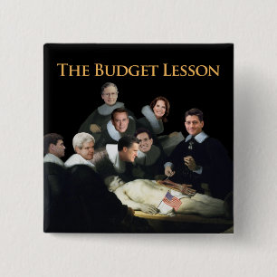 The Budget Lesson 2 Inch Square Button