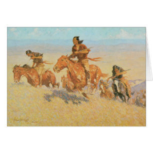 The Buffalo Runners, Big Horn Basin by Remington