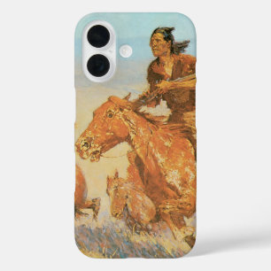 The Buffalo Runners, Big Horn Basin by Remington iPhone 16 Case