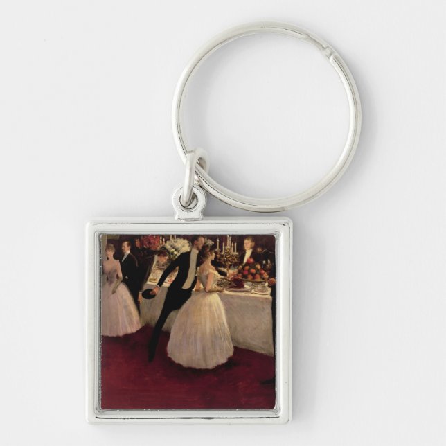 The Buffet, 1884 Keychain (Front)