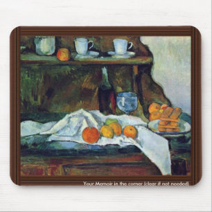 The Buffet By Paul Cézanne (Best Quality) Mouse Pad