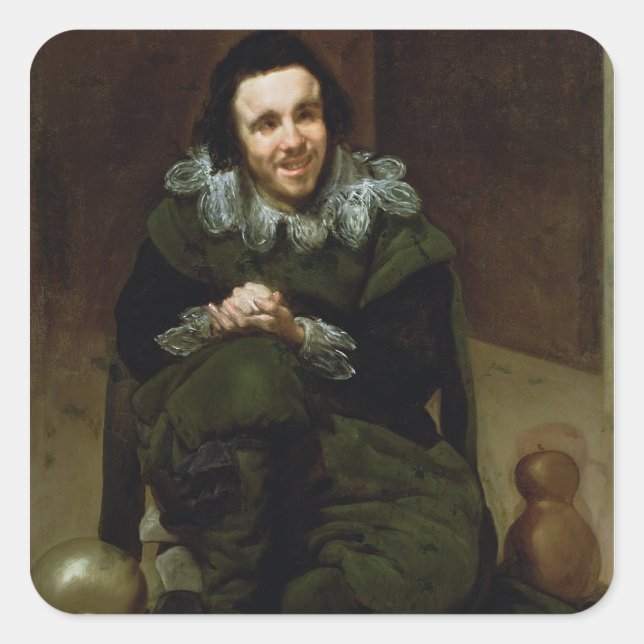 The Buffoon Calabacillas, mistakenly Square Sticker (Front)