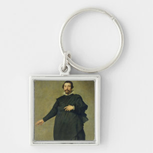 The Buffoon, Pablo de Valladolid, c.1635 (oil on c Keychain