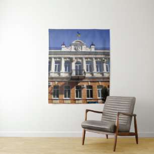 The building of Melitopol city Council Tapestry