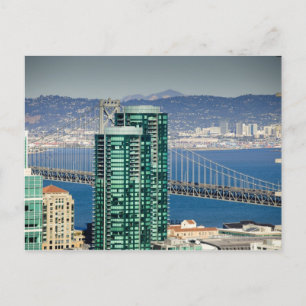 The buildings of San Francisco's South Beach Postcard