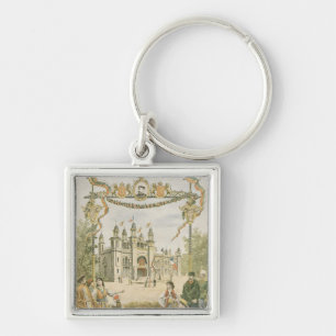 The Bulgarian Pavilion at the Universal Keychain